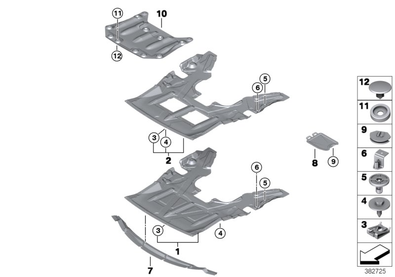 Underbonnet screen