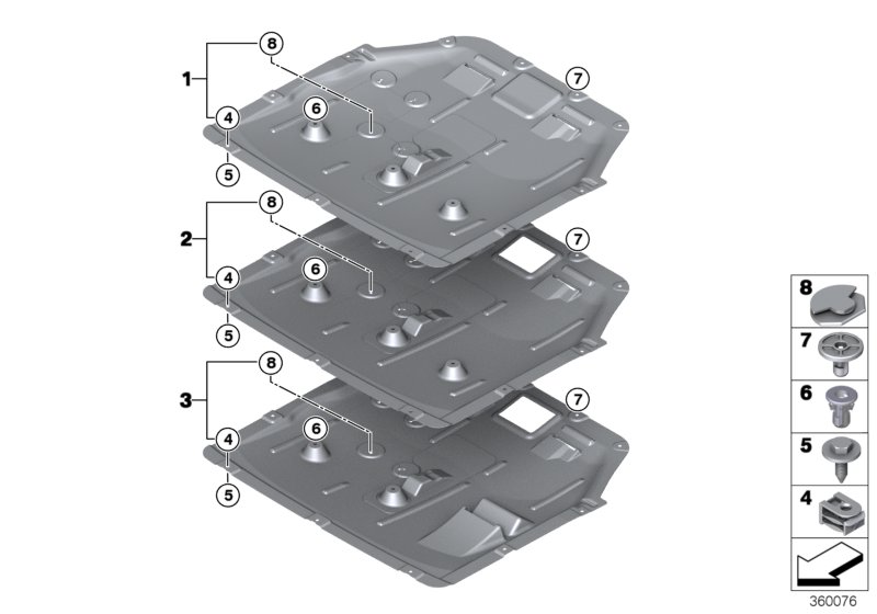Underbonnet screen