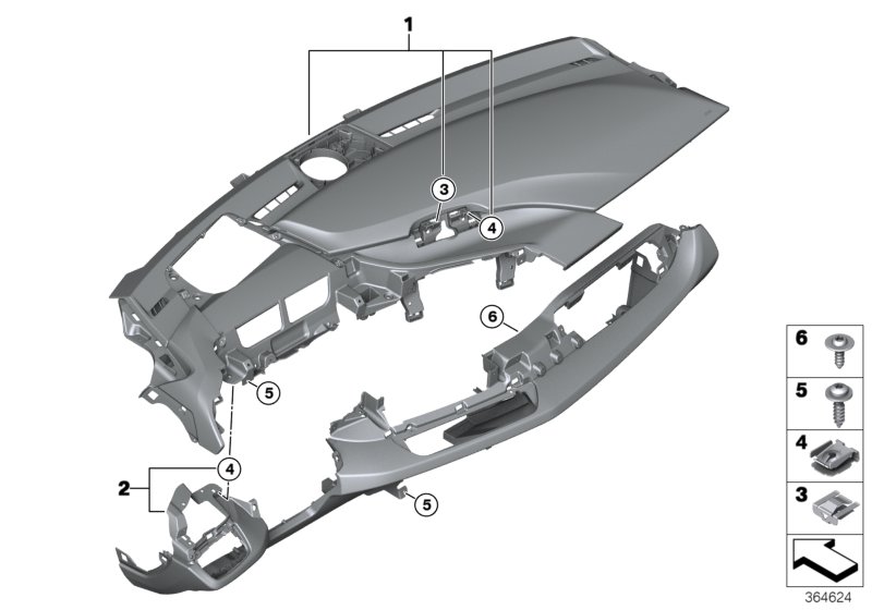 Trim panel dashboard