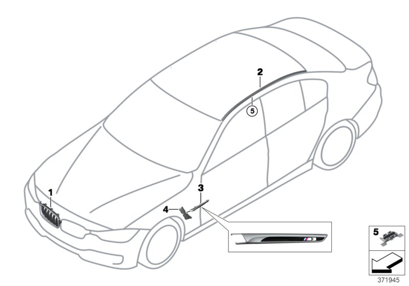 exterior trim / grille