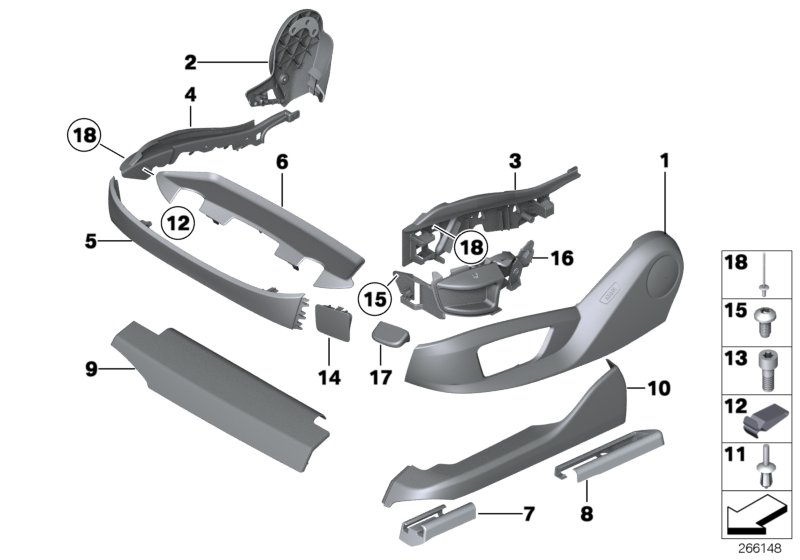 Seat front seat coverings