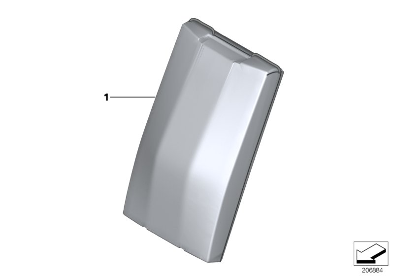 Rear seat centre armrest