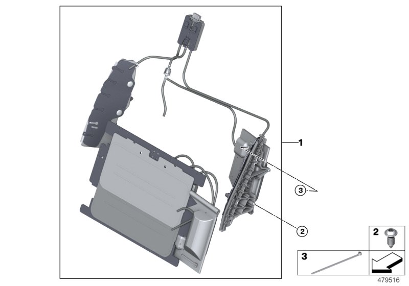 Seat, front, lumbar