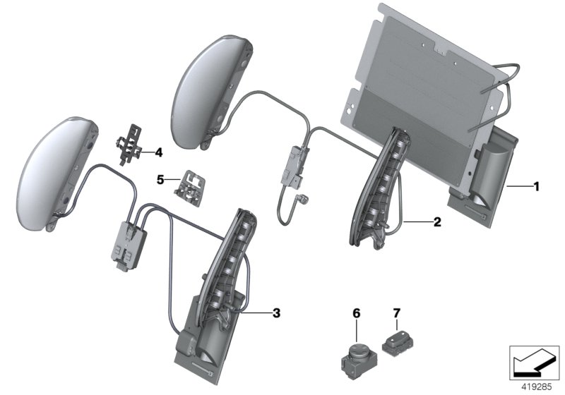 Seat, front, lumbar