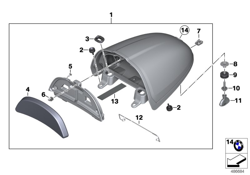 Cover, tail unit