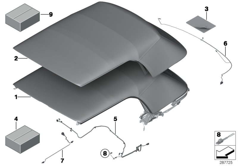 Folding top