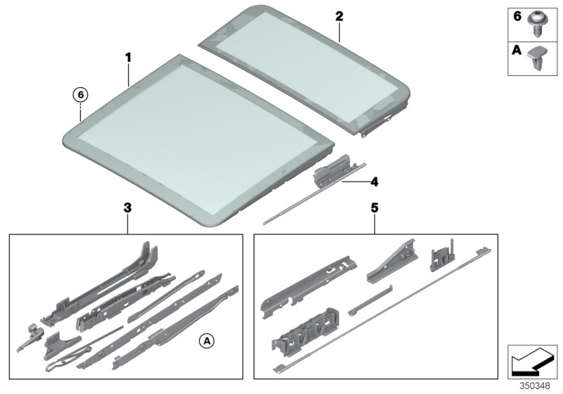 Panorama roof,glass slide/tilt sunr pan