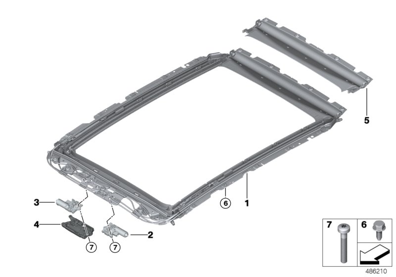 Panorama glass roof