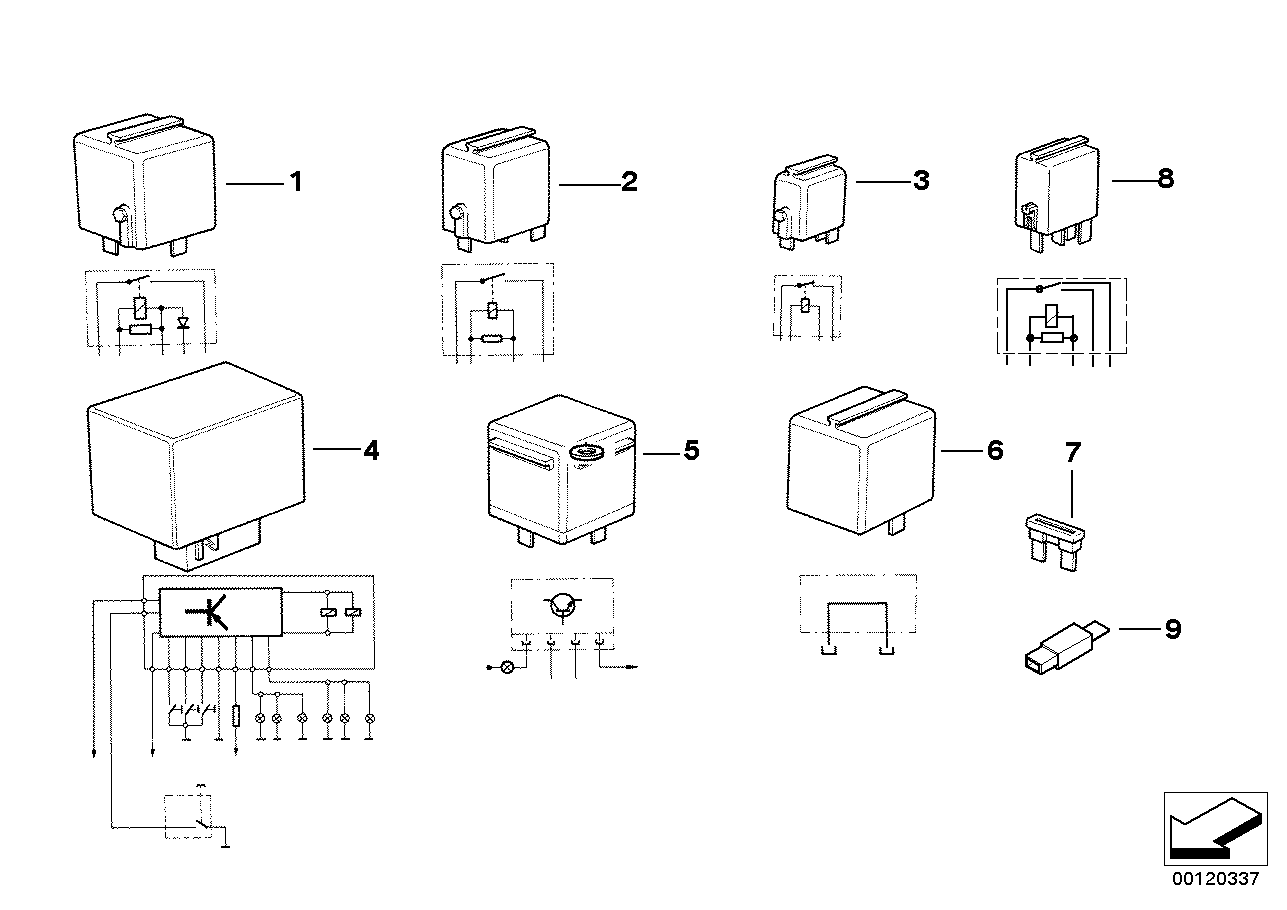 VARIOUS RELAYS
