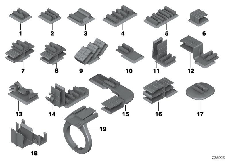Plug-in connection bracket