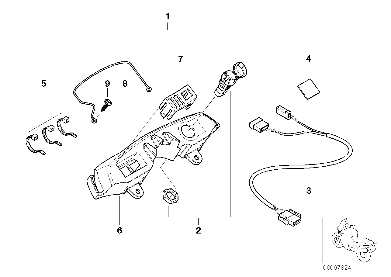 Retrofit kit, socket