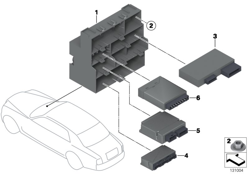 Control unit box