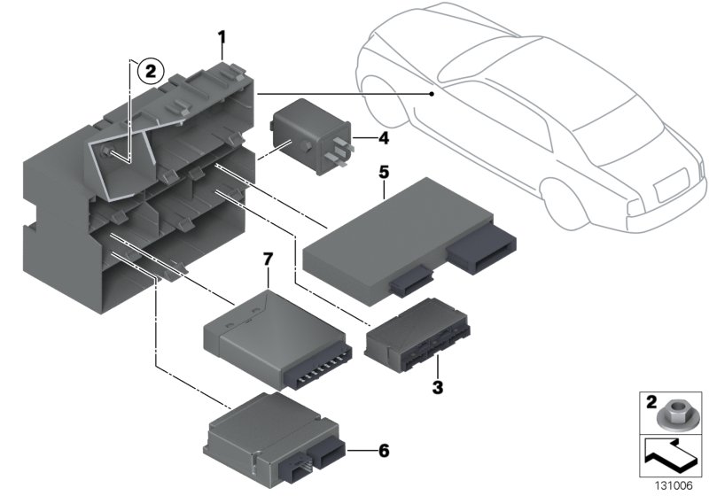 Control unit box