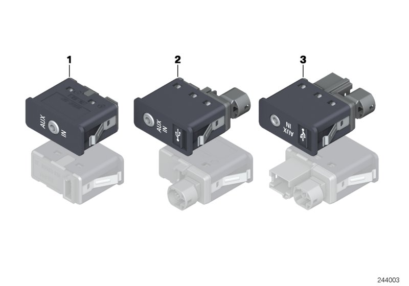 USB/AUX-IN socket