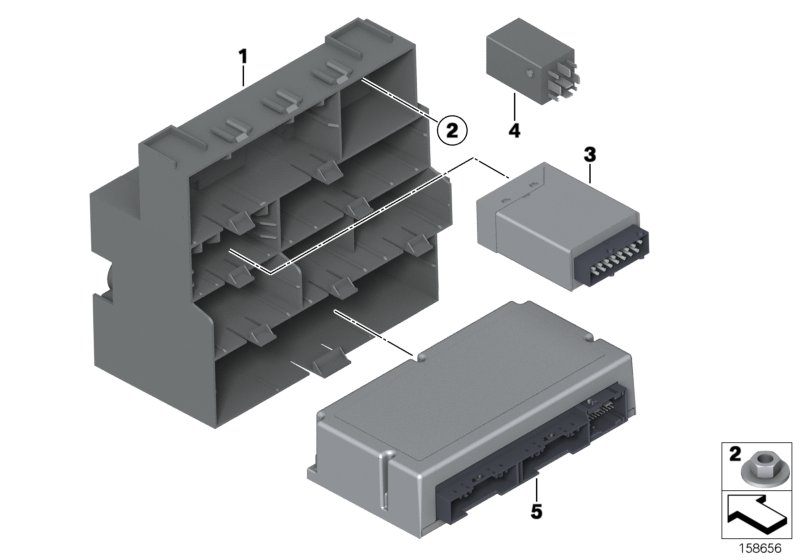 Control unit box