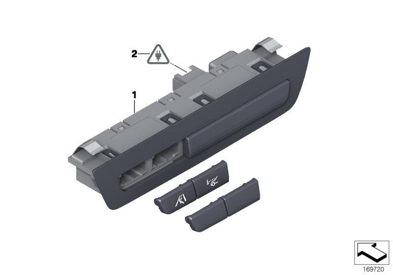 Control element, driver-assist systems