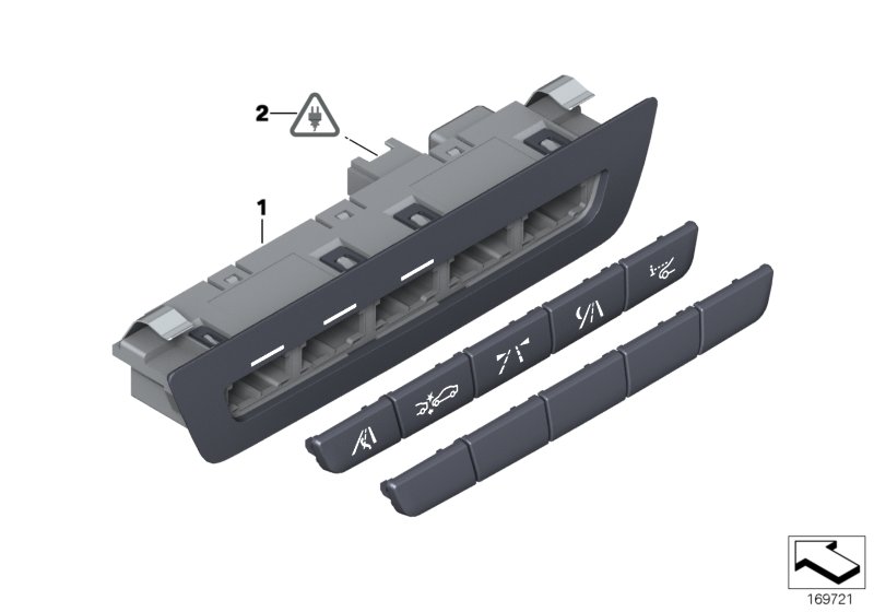Control element, driver-assist systems