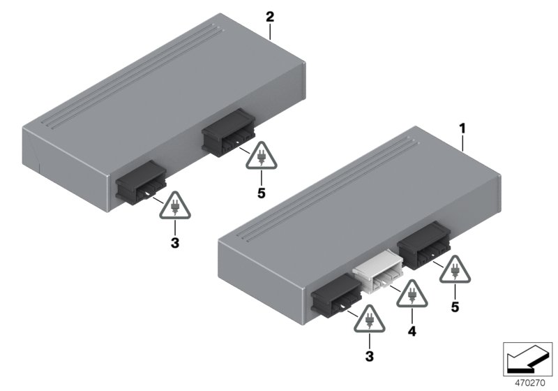 Control unit, tailgate lift
