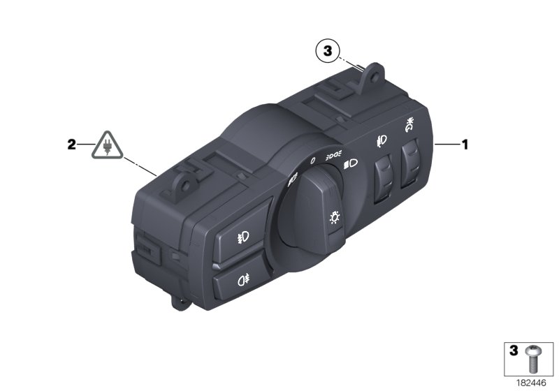 Control unit lights