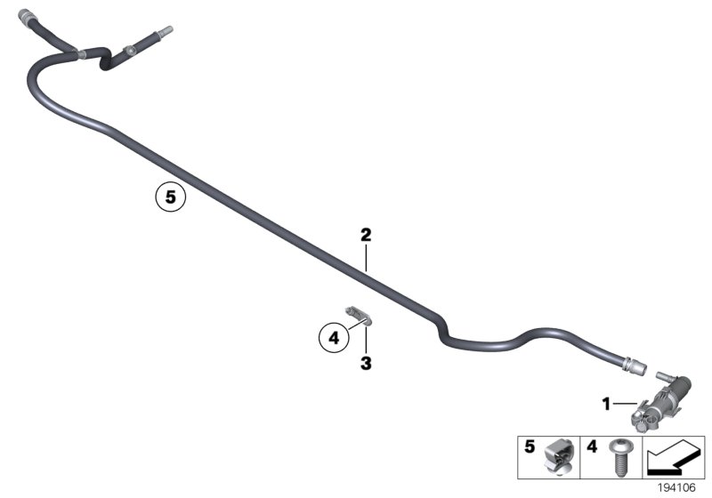 Single parts for head lamp cleaning