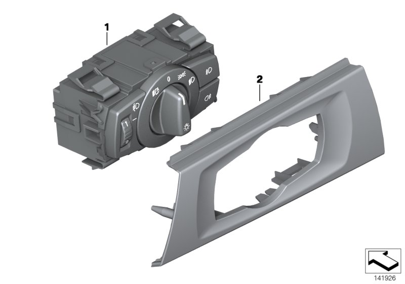 Control unit lights