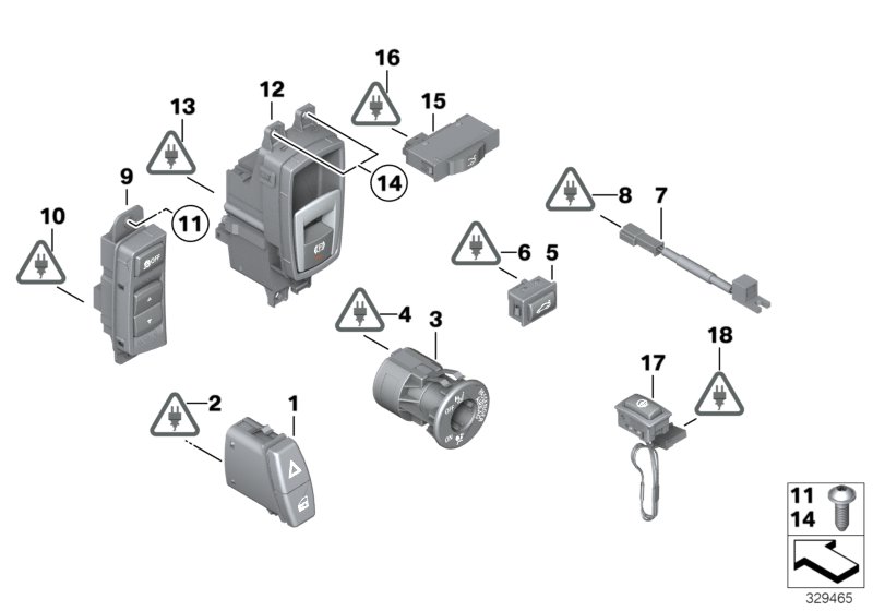 Various switches