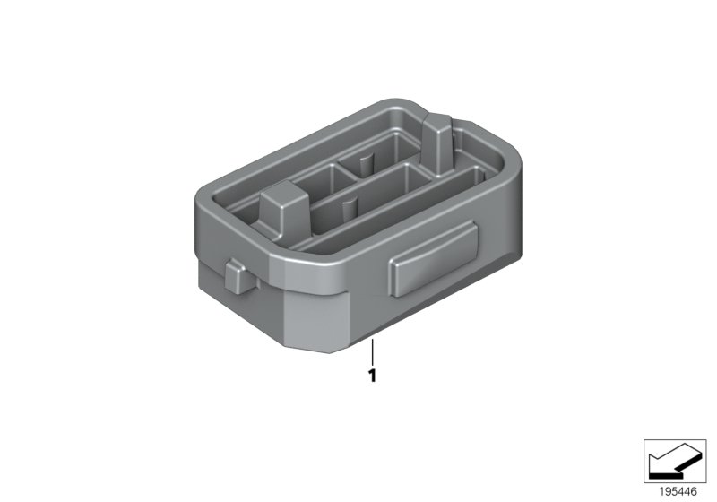 Bracket f body control units and modules