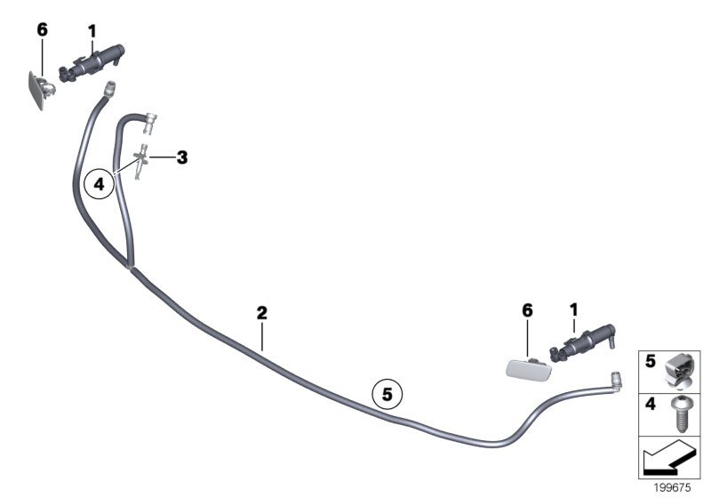 Headlight cleaning system