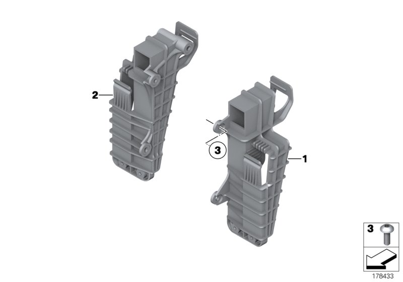 Holder, Central Gateway Module