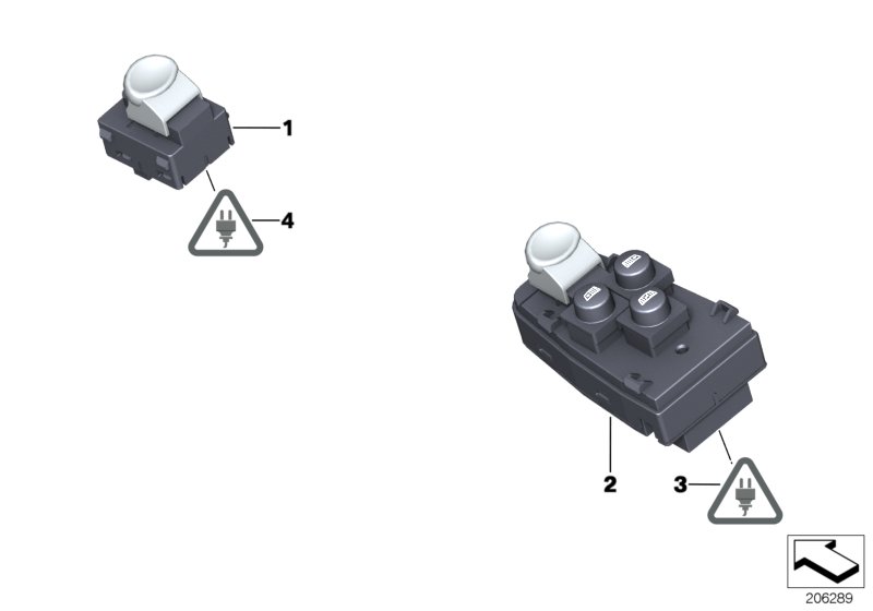 Switch window lifter