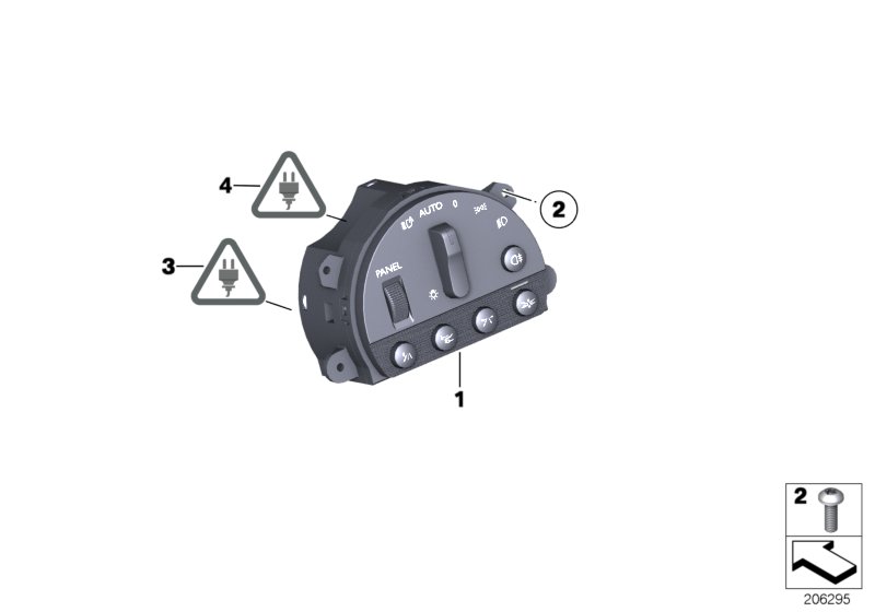 Control unit lights