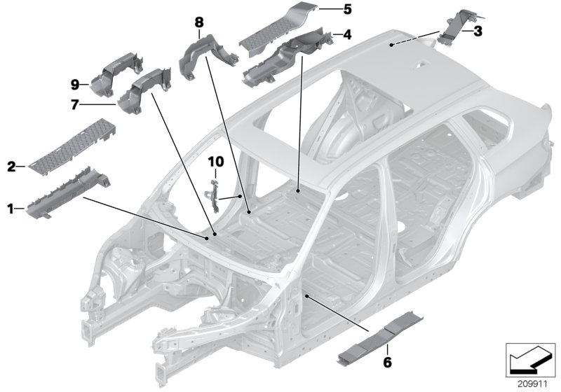 Wiring harness covers/cable ducts