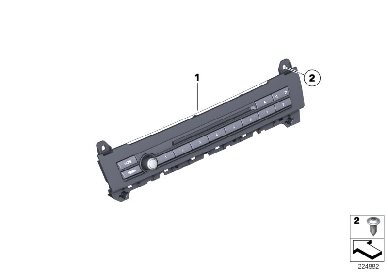 Repair kit, audio operator unit