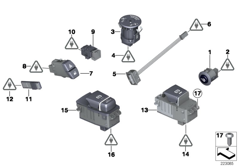 Various switches