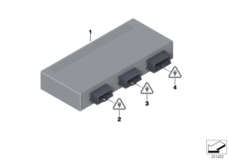 Control unit, tailgate lift