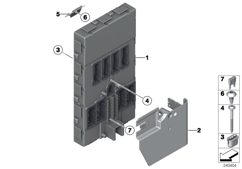 Control unit, FEM