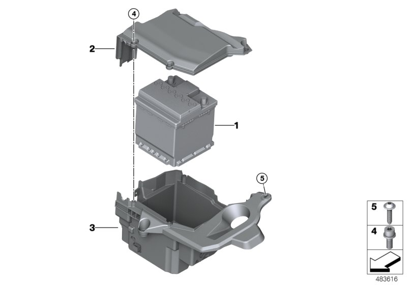 Original BMW battery