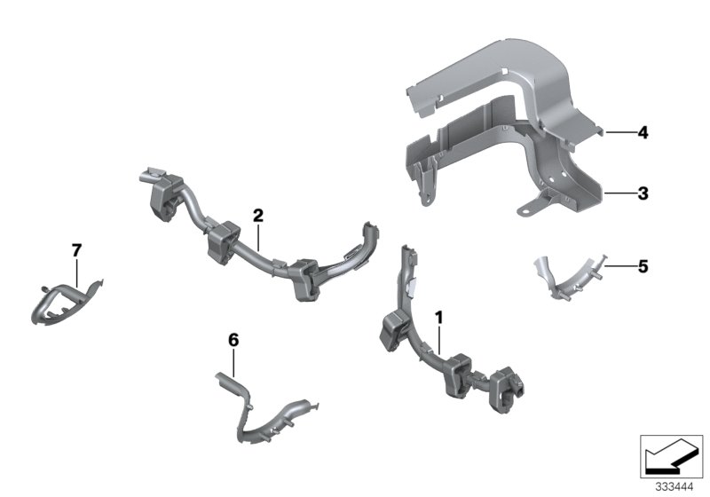 Wiring harness covers/cable ducts