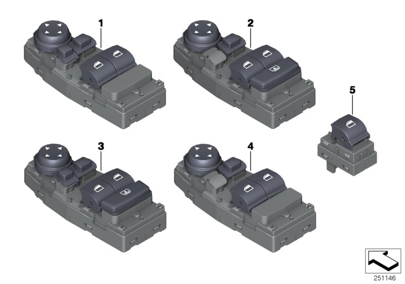 Switch window lifter