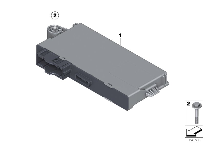 Control unit CAS
