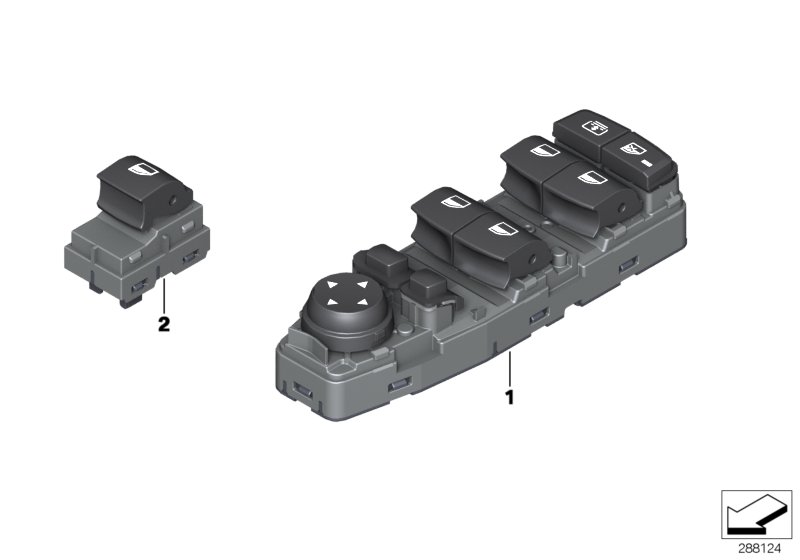 Switch window lifter