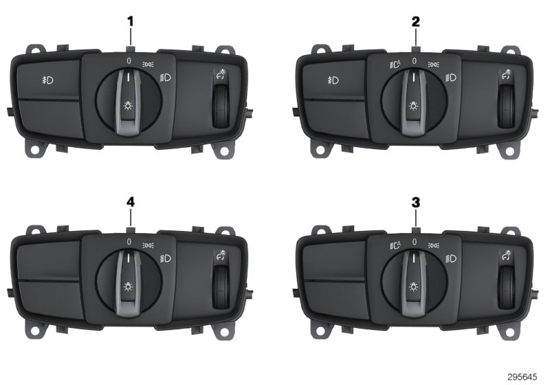 Control unit lights
