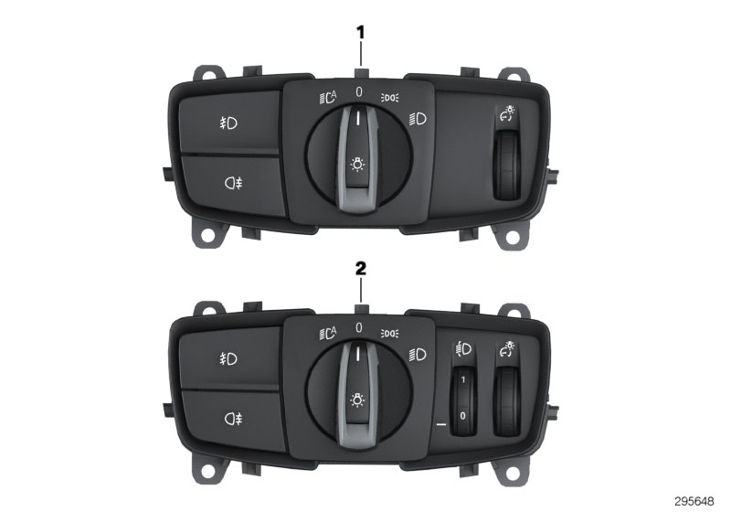 Control unit lights