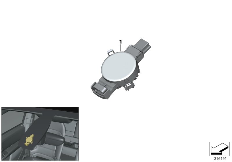 Sensor, rain/light/solar/condensation