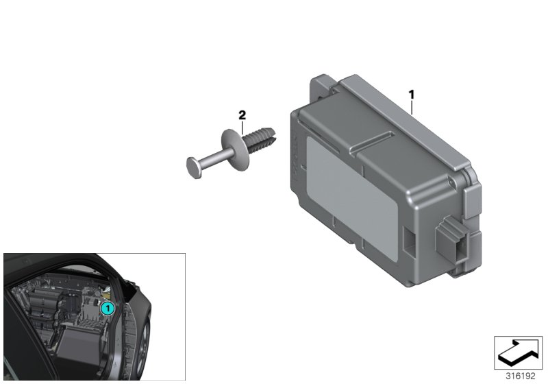 Radio remote control receiver