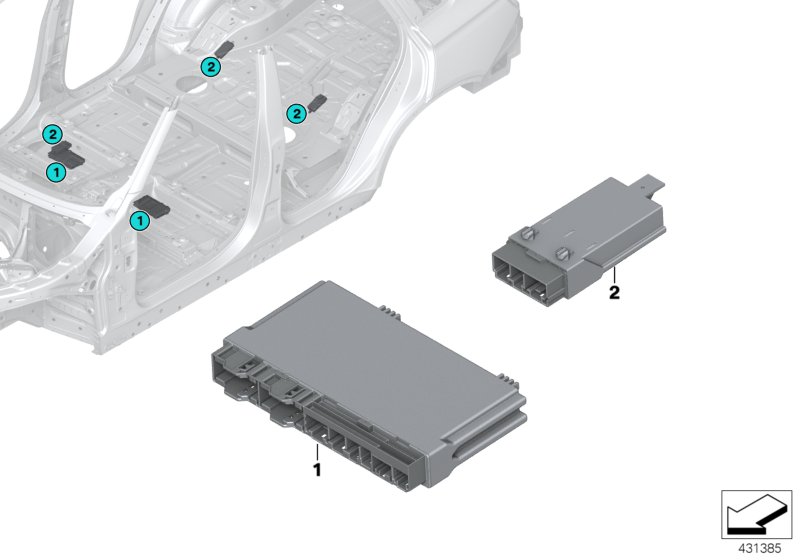 ECU, seat module