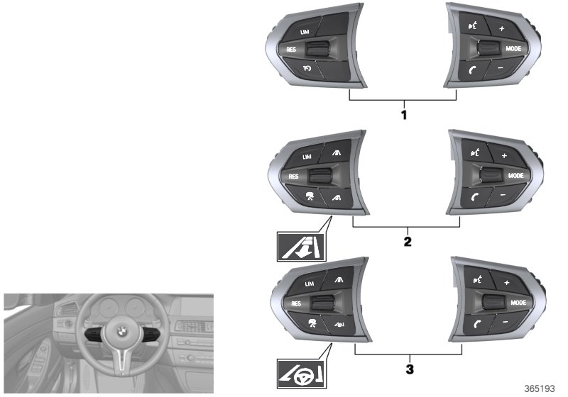 Switch,strng.wheel,multifunct. M-Sport
