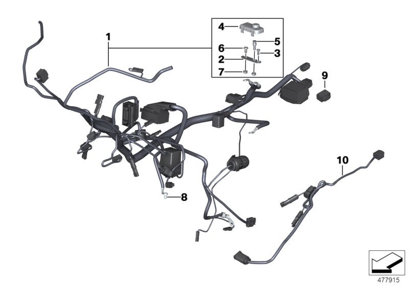 Main wrng.harness/Tail part wrng.harness