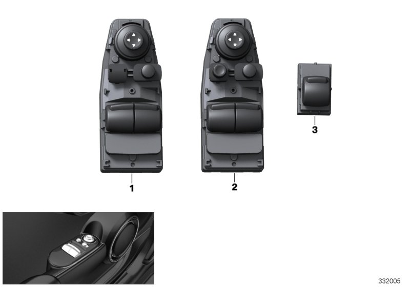 Switch window lifter