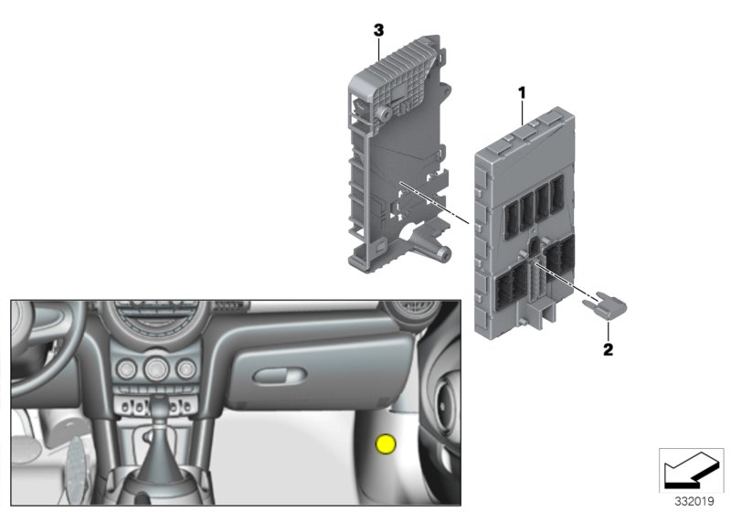 Control unit Body Domain Controller BDC